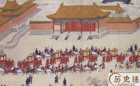 古代清朝皇帝除夕年夜饭吃些什么