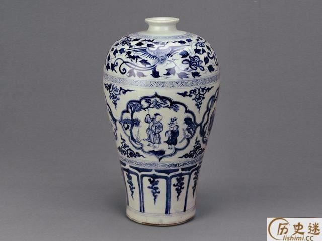 元青花梅瓶真品图片大全欣赏