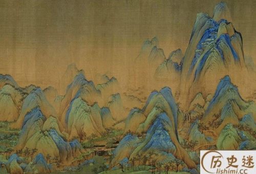 千里江山图的艺术手法是什么