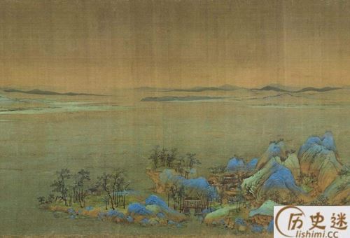 千里江山图的艺术手法是什么