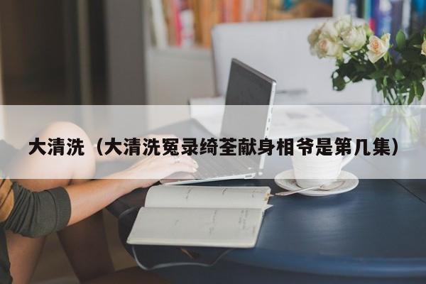 大清洗（大清洗冤录绮荃献身相爷是第几集）