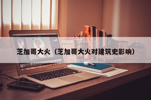 芝加哥大火（芝加哥大火对建筑史影响）